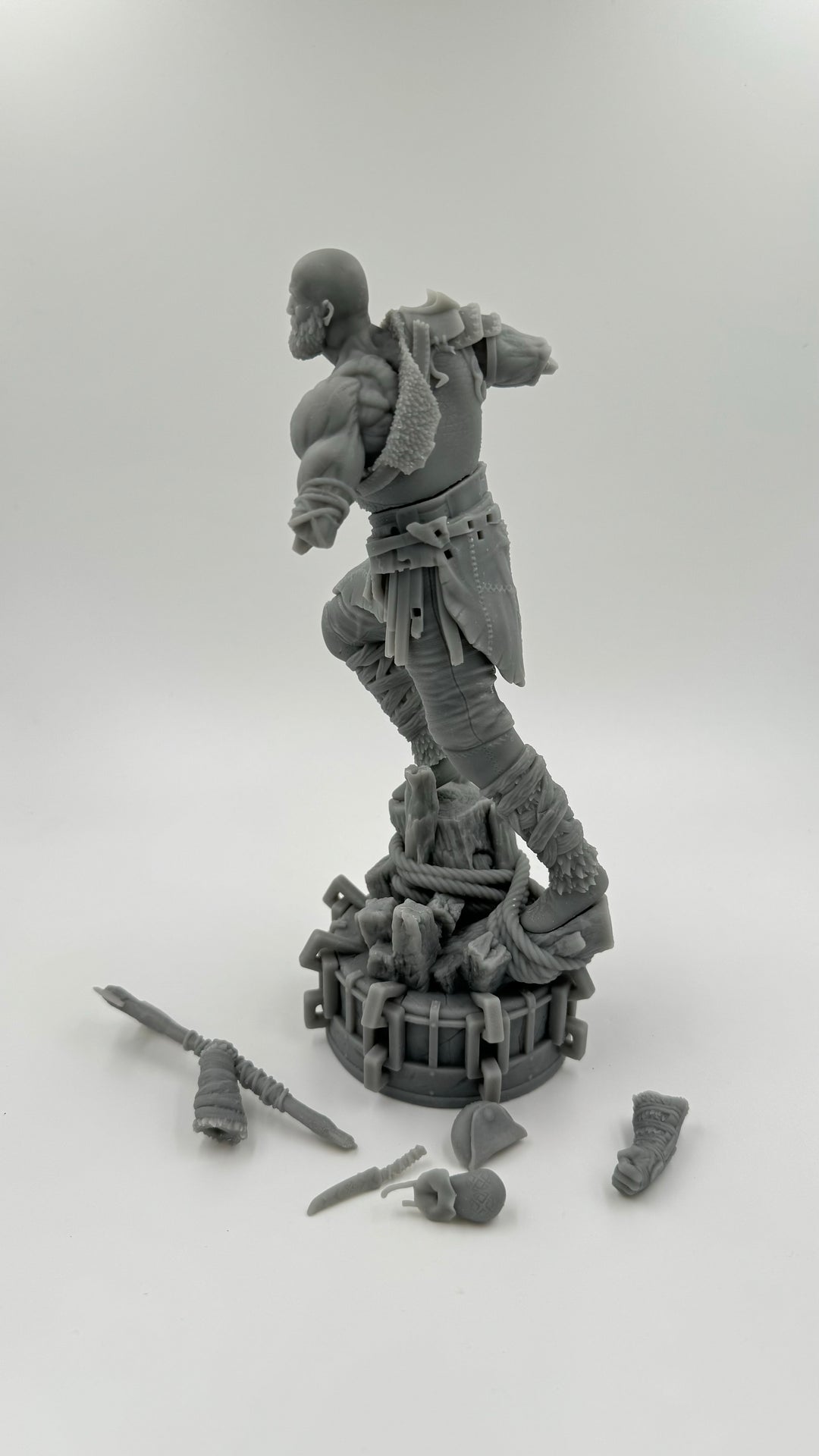 God of War Kratos Resin Figure Model Kit