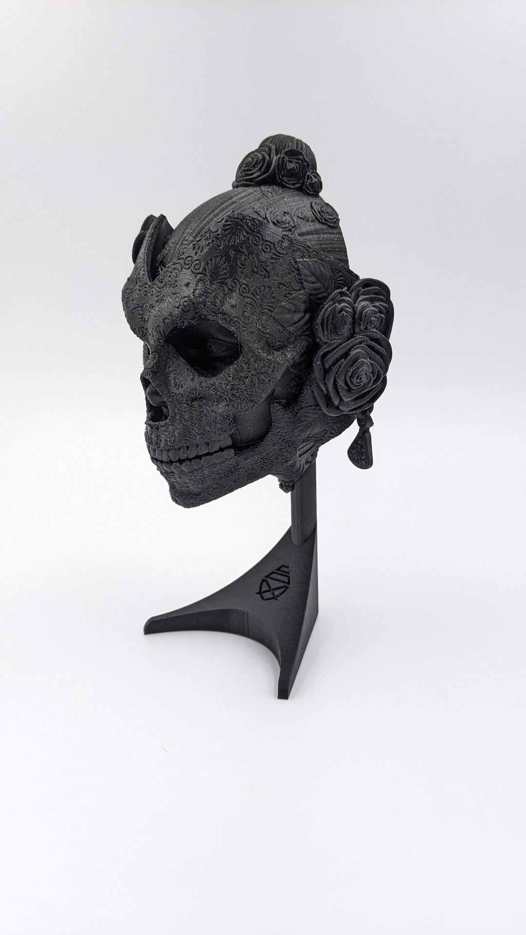 Day of the Dead Catrina and Skull Mask