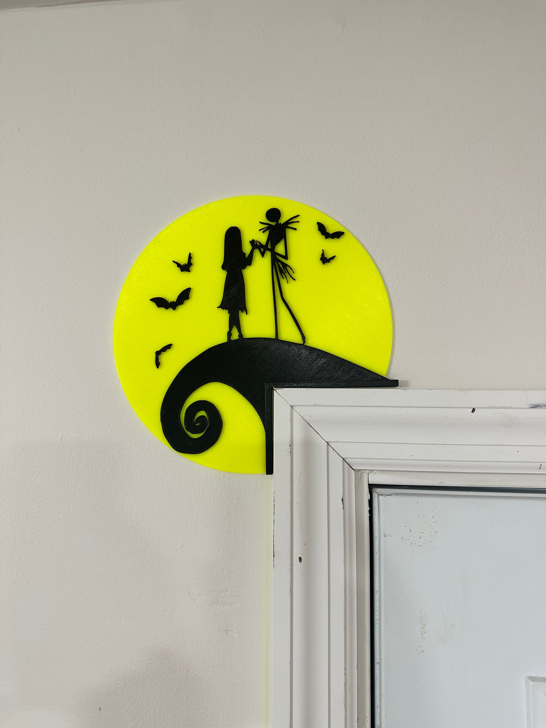 Jack and Sally Door Decoration