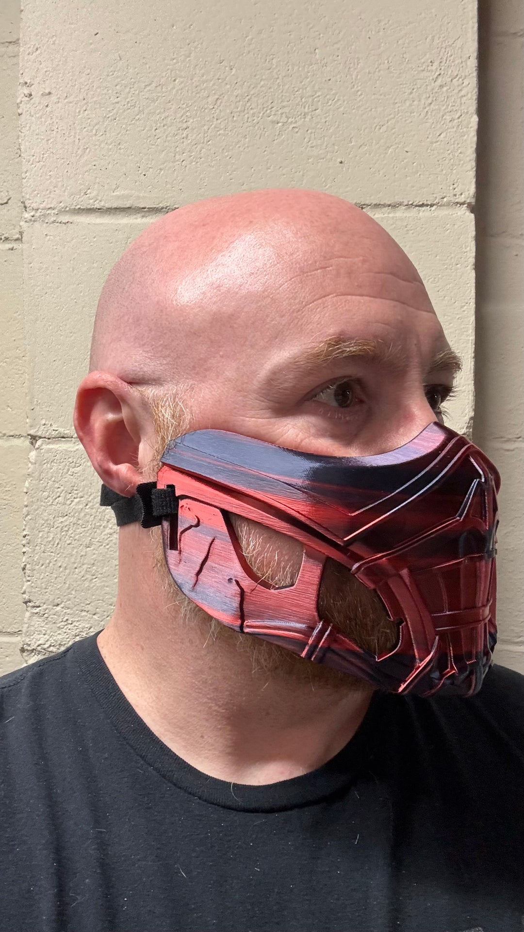 Mortal Kombat Scorpion Mask Muzzle