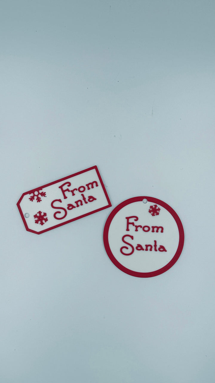 Christmas Present Custom Tags