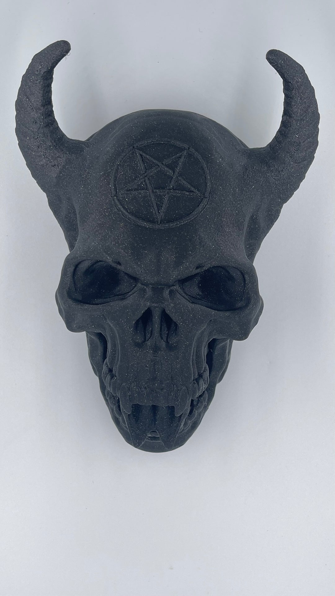 Diablo Demon Skull Wall Hang Prop - Gothic Home Decor Wall Display Piece