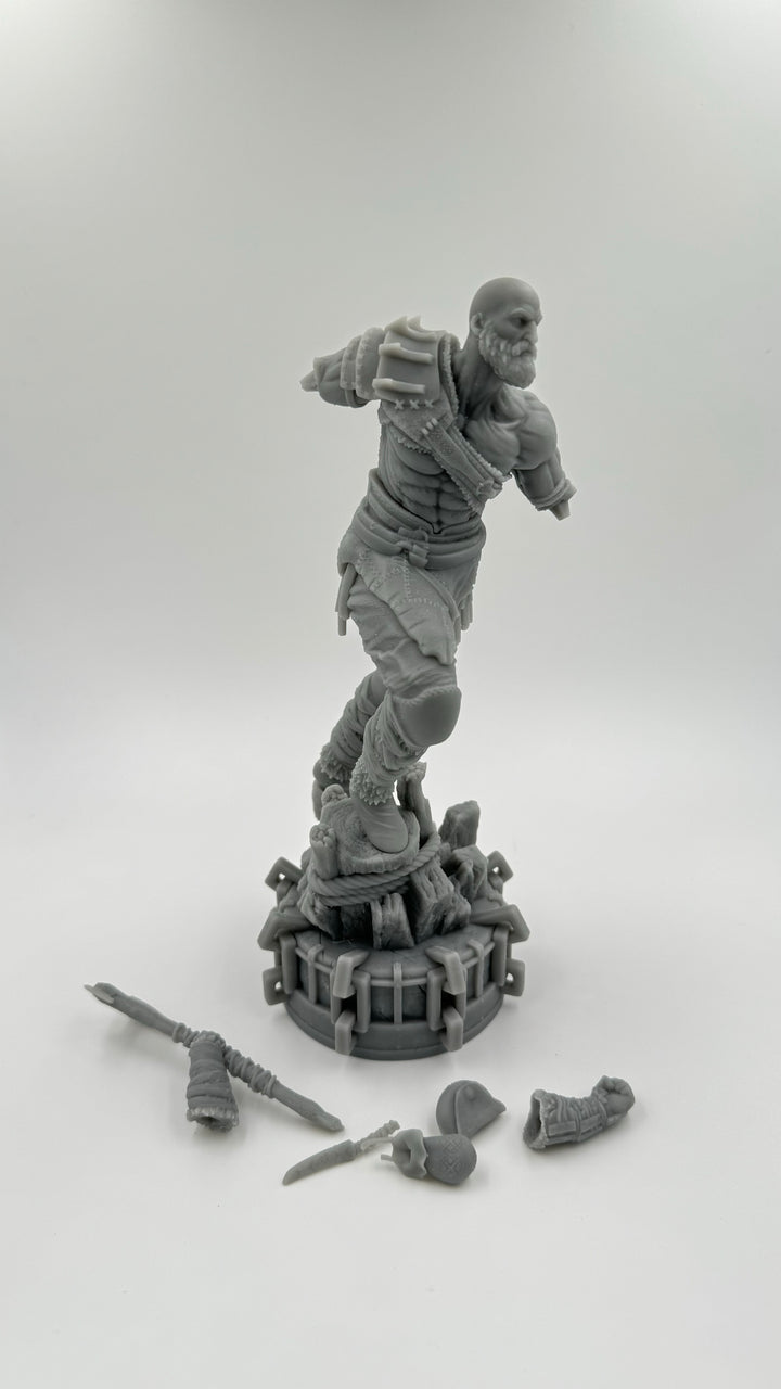 God of War Kratos Resin Figure Model Kit