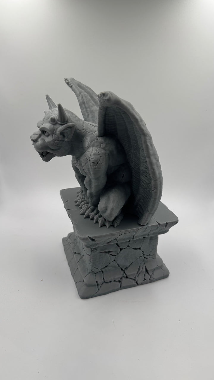 Gothic Winged Gargoyle Statue