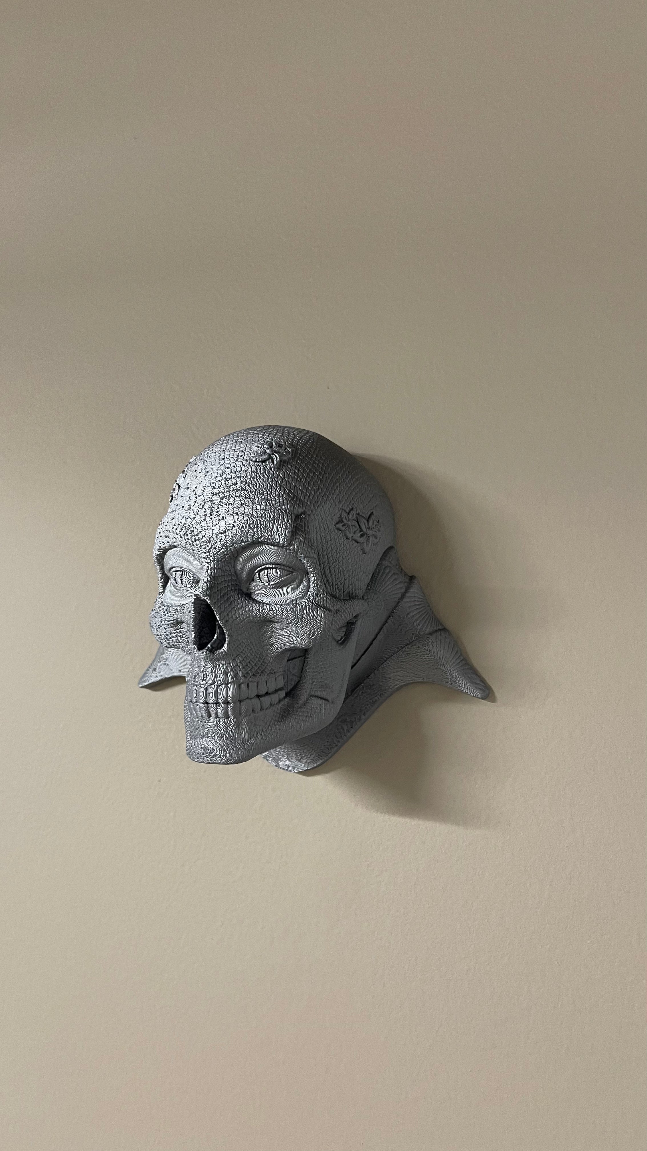 Unveil the Spirit of the Orochi Samurai with Our Skull Wall Art Honor and Strength